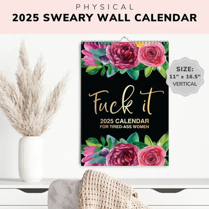 2025 New Calendar for Exhausted Women